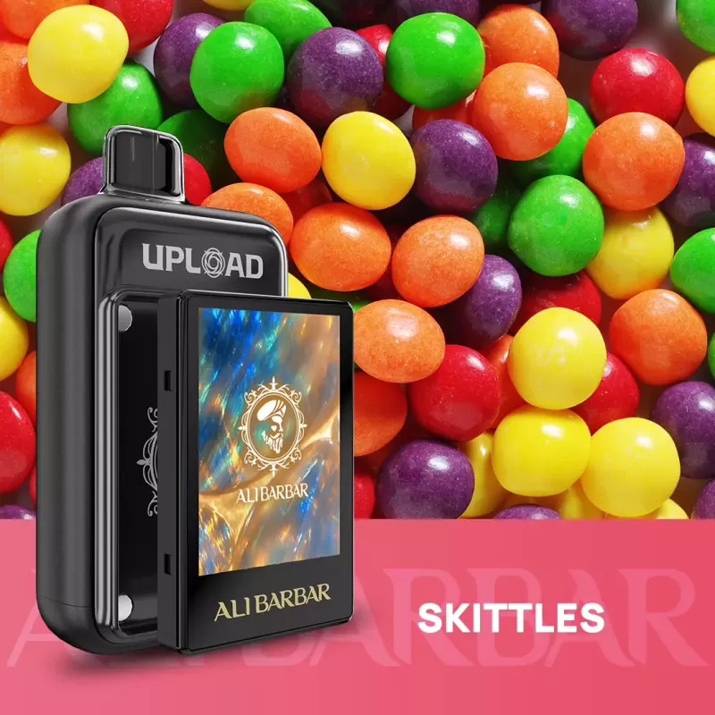 ALIBARBAR UPLOAD 25000 PUFFS – Rainbow Candy - Oil Tank + Screen, Oil Tank Only (F825A8)