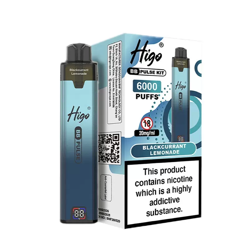 Higo BB Pulse 6000 Pod Kit - Sakura Grape - Image 2