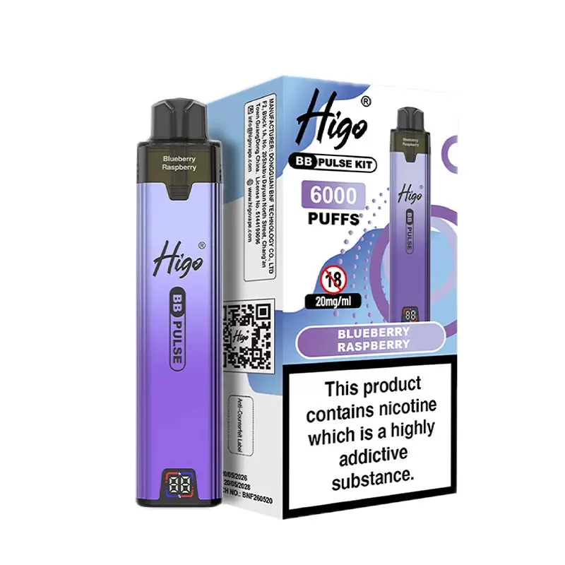 Higo BB Pulse 6000 Pod Kit - Sakura Grape - Image 3