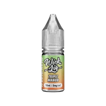 Wick Liq Bar Salt Triple Mango Nic Salt E-Liquid - Nicotine Strength#20mg>10mg>5mg (F56CC1)