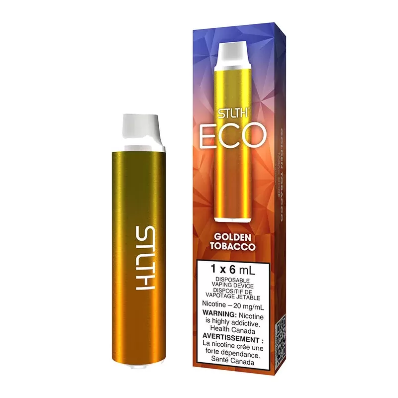 STLTH ECO Disposable Vape Device – Golden Tobacco