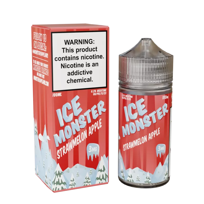 Ice Monster - Strawmelon Apple - 100ML E-Liquid