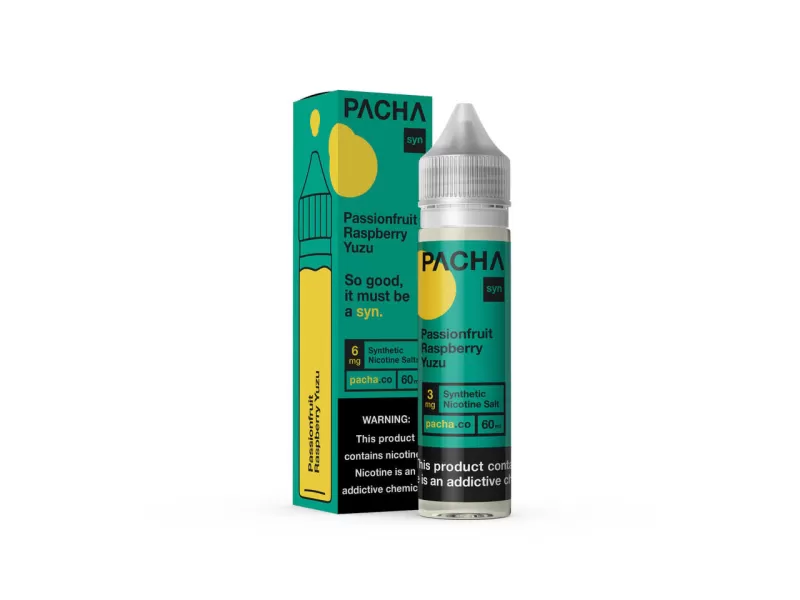 Pacha Syn E-Liquid 60ml - Pink Berry Ice / 6mg - Vapeciga - Image 2