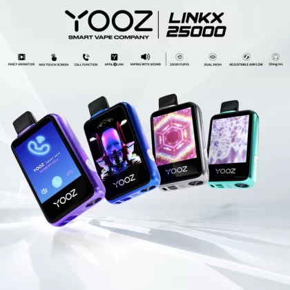 YOOZ Linkx 25000 Rechargeable Disposable Device – 25000 Puffs - Watermelon Ice