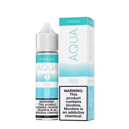 Aqua Rush 100mL Freebase Vape Juice - 3MG
