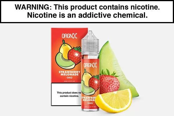 STRAWBERRY MELONADE BY ORGNX 60ML - Vapejuice