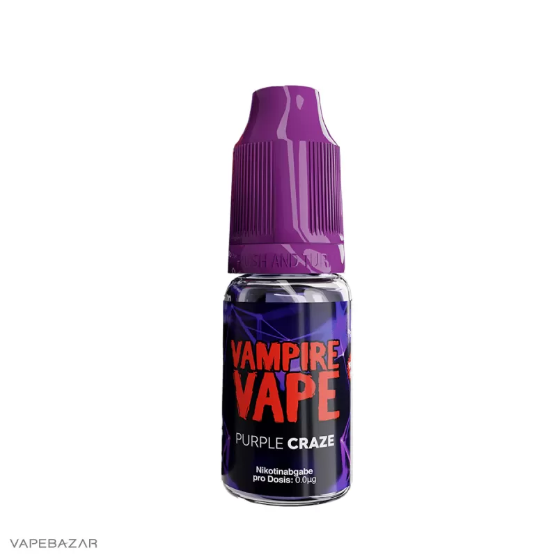 Vampire Vape Liquid – Purple Craze - 6mg/ml, 3mg/ml - Image 3