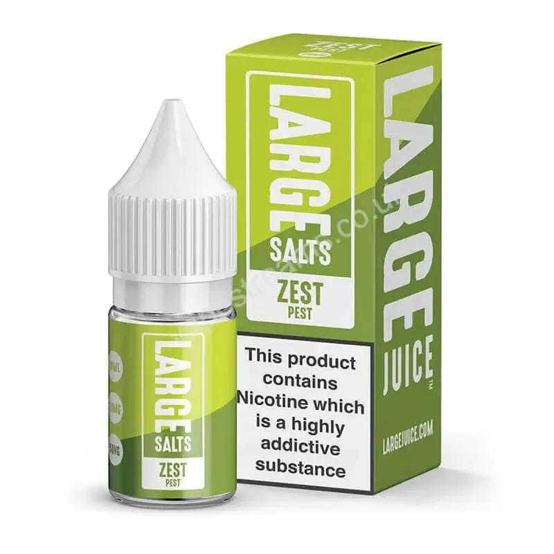 Zest Pest Nicotine Salt E-Liquid by Large Salts - Vapestreams Co
