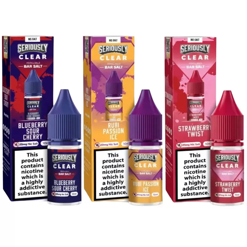 Doozy Vape Seriously Clear Nic Salts 10mg - Sour Tropical Burst