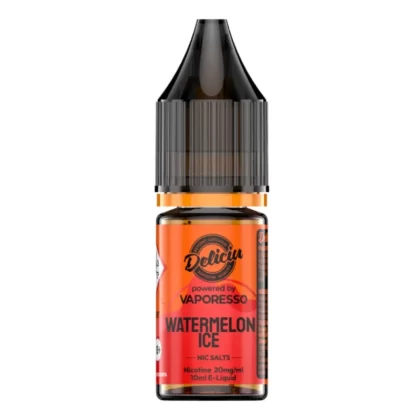 Watermelon Ice Nic Salt E-Liquid by Deliciu (10ml) - 20mg