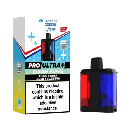 Lemon & Lime / Lemon & Blueberry Hayati Pro Ultra Plus Refill Pack - Ecigwizard