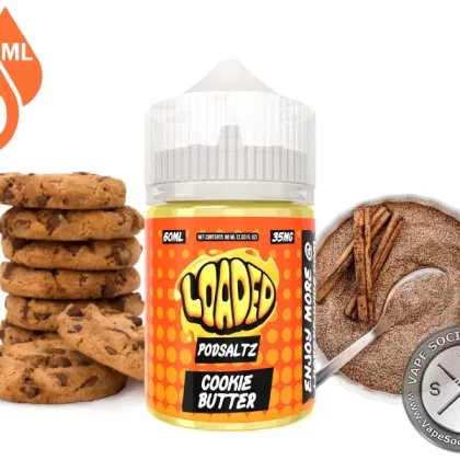 Cookie Butter Loaded PODSALTZ 60ml