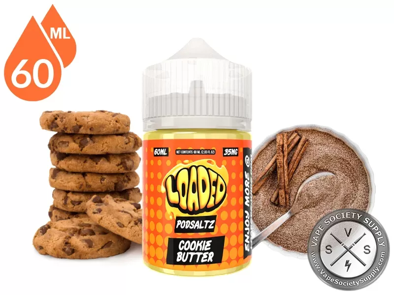 Cookie Butter Loaded PODSALTZ 60ml