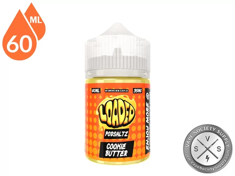 Cookie Butter Loaded PODSALTZ 60ml - Image 3