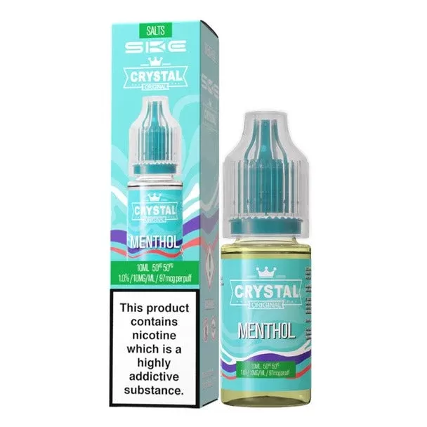 SKE Crystal 10ml Nic Salts – Menthol