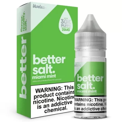 Better Salt – Miami Mint - Vape Product, Vape Product