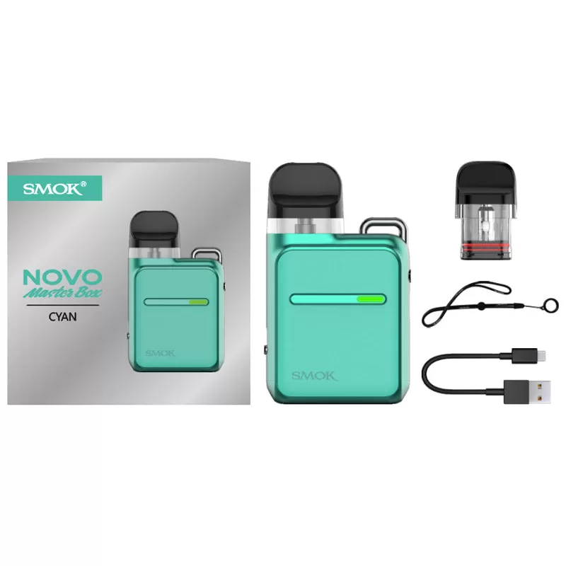 SMOK Novo Master Box Pod Kit 1000mAh 2ml - Silver Carbon Fiber - Image 3