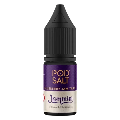 Blueberry Jam Tart Nic Salt E-Liquid 10ml by Pod Salt & Jammin