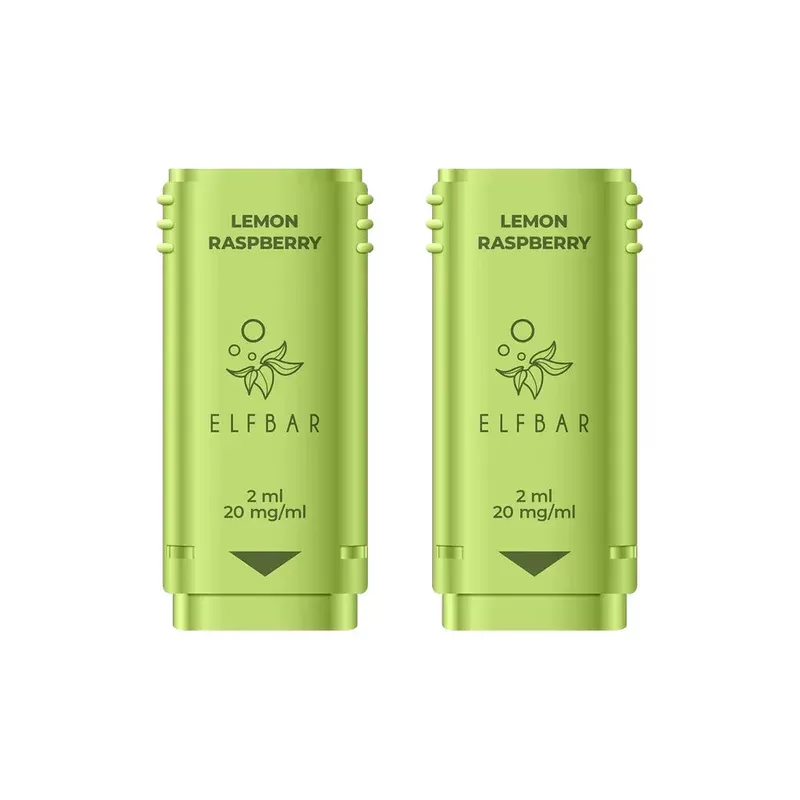 ELF Bar 1200 Lemon Raspberry Pods (2 Pack) - Strength#20mg (828AAF) (828AAF)