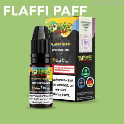 Zombie Nikotinsalz Liquid – Flaffi Paff - 6mg/ml, 3mg/ml