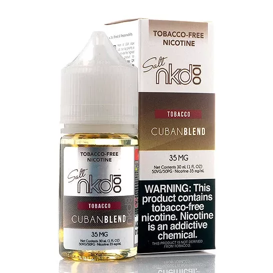 Cuban Blend Salt – Naked 100 E-Juice