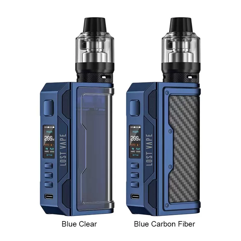 Lost Vape Thelema Quest 200W Box Mod Kit - Green Clear - Image 2