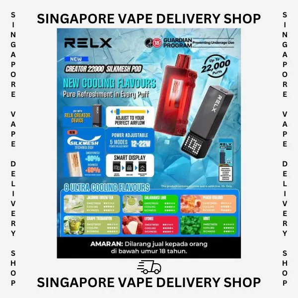 Relx Creator 22000 Puffs - Cartridge Only / Mango Mix - Image 2
