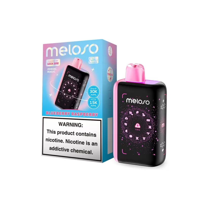Meloso Bar 30K Powered By GEEK BAR Disposable - 30,000 Puff - Peachy Strawmelon (Cancer) - Image 2