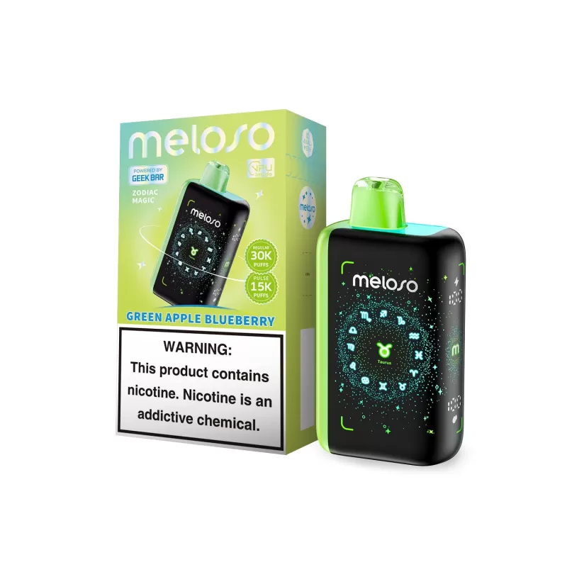 Meloso Bar 30K Powered By GEEK BAR Disposable - 30,000 Puff - Peachy Strawmelon (Cancer) - Image 3