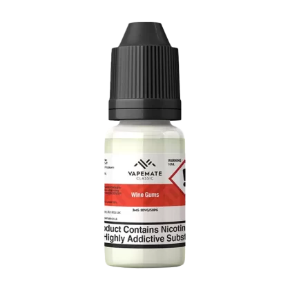 Vapemate Classic Wine Gums 10ml - 12mg - Vape Product (4127C2)