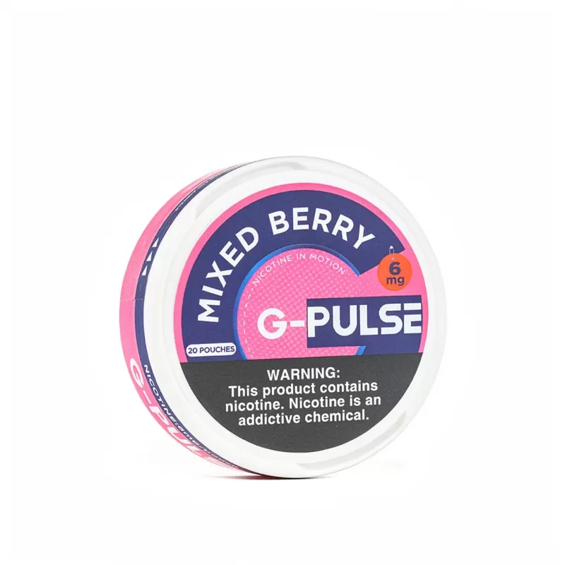 G-Pulse Mixed Berry Nicotine Pouches – QCE Tech