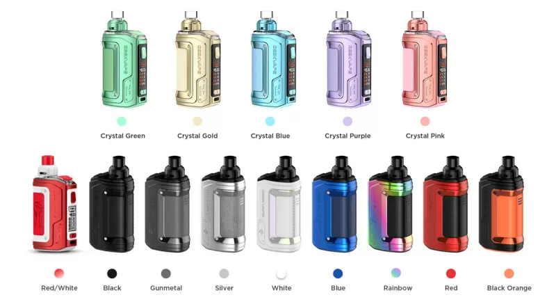 GeekVape H45 Aegis Hero 2 Pod Mod Kit - Grayish Blue - Vaporider Deals (E82C4D) - Image 2