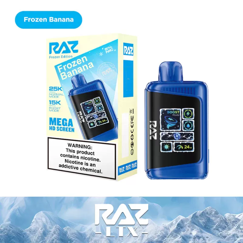 RAZ LTX 25K Puff "Frozen Edition" Disposable Device – 25000 Puffs - Image 2