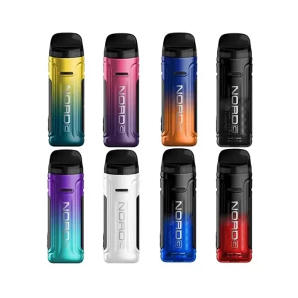 SMOK Nord C 50W Pod System Kit - Cyan Purple, Green Yellow (AA6202)