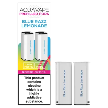 Blue Razz Lemonade Aquavape 2in1 Pods - Ecigwizard