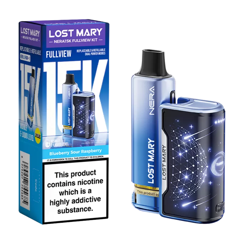 Lost Mary NERA15K Kit - Blueberry Cherry Blackberry - Ecigwizard