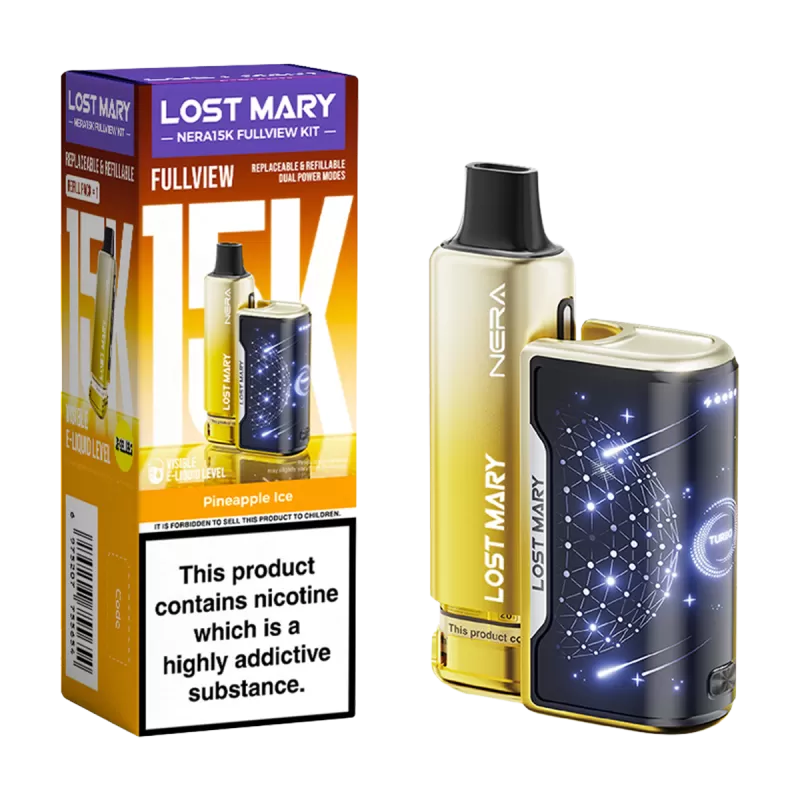 Lost Mary NERA15K Kit - Blueberry Cherry Blackberry - Ecigwizard - Image 2