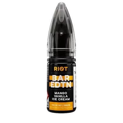 Mango Vanilla Ice Cream BAR EDTN Riot Squad Nic Salt E-Liquid - 5mg