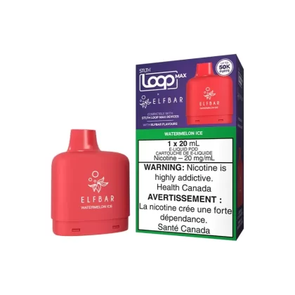 STLTH LOOP MAX X ELFBAR POD PACK – WATERMELON ICE - Eliquidsupply
