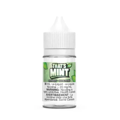 That’s Mint – Peppermint 30 ml Salt (PROV)