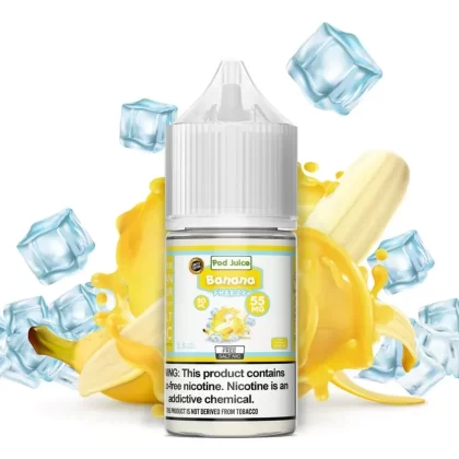 Banana FREEZE SALT – Pod Juice – 30mL