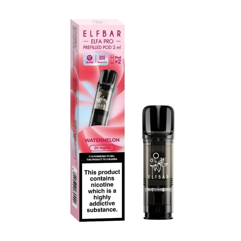 Watermelon Prefilled Pods Elfa PRO Series by Elf Bar (2 x 2ml)