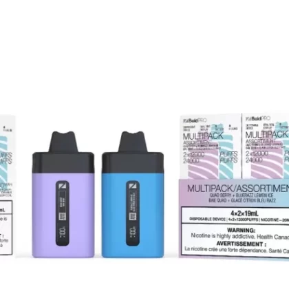 ZBOLD PRO Disposable Vape – Zpods – 24K Puffs Combo – Multi Pack