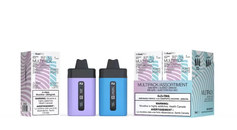 ZBOLD PRO Disposable Vape – Zpods – 24K Puffs Combo – Multi Pack