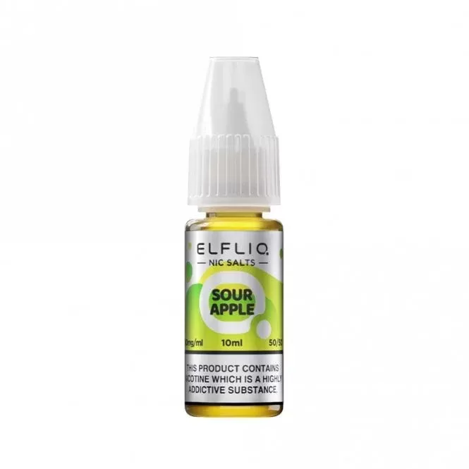 Elf Bar Elfliq Sour Apple E Liquid (10ml)