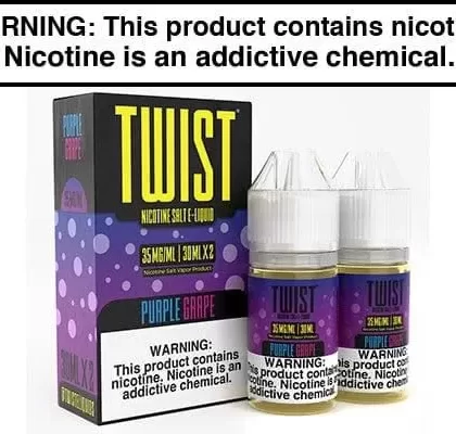 PURPLE GRAPE BY TWIST SALT 60ML - Vapejuice