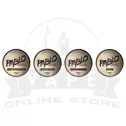 Pablo Gold Edition Nicotine Pouches - Banana ice – 50mg, Best Flavour- 17mg