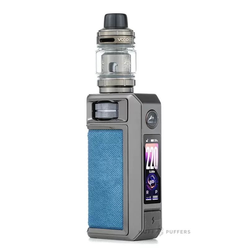 Voopoo Drag 6 - Kit, Mod Only; Black, Blue (4BB29C)