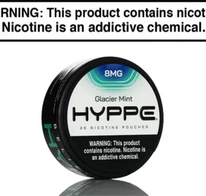 HYPPE NICOTINE POUCHES – 20 COUNT - Chewy Watermelon, Glacier Mint; Vape Product