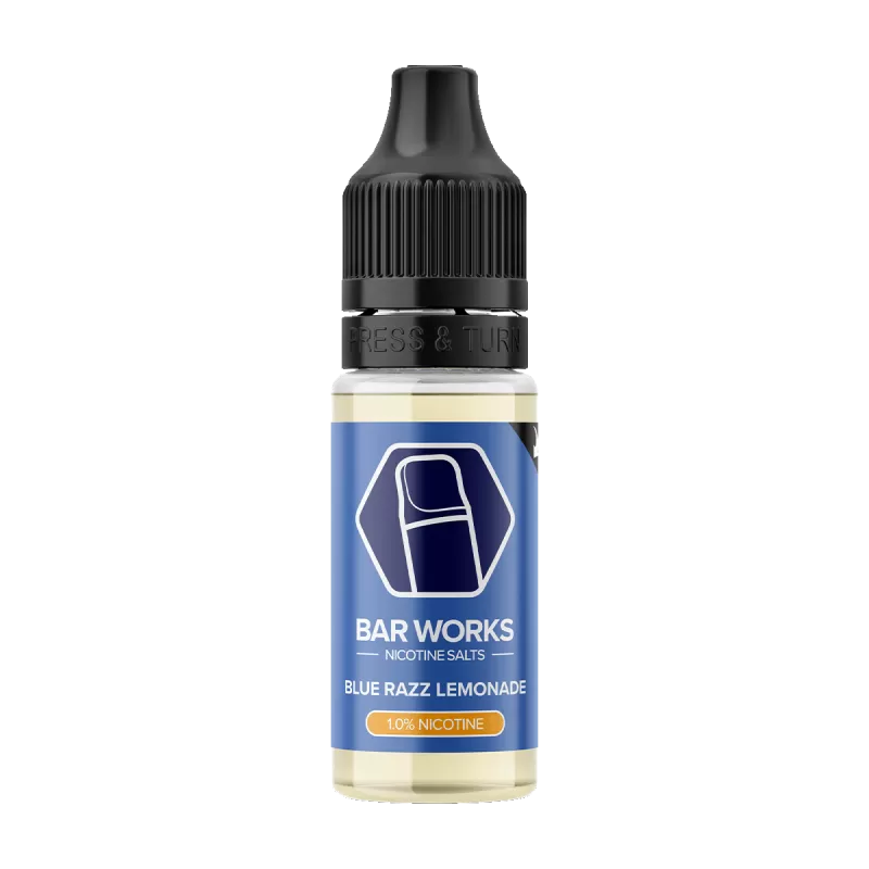 Blue Razz Lemonade Nic Salt by Bar Works - 10ml - Vape Product, Vape Product (3E35C2) - Image 2